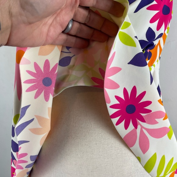 Terra & Sky. Floral Tankini Top 1X EUC - Picture 5 of 8